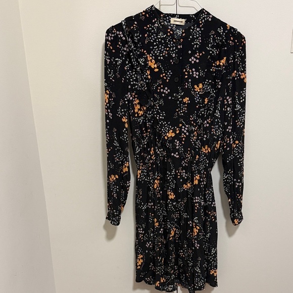 Zadig & Voltaire Dresses & Skirts - Zadig & Voltaire Taos Spark Floral Print Long Sleeve Mini Dress. Size XS.